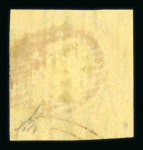 Stamp of Great Britain » 1847-54 Embossed 1847-54 small used group with three 1s green, two 6d plus one on part cover