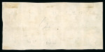 1840 1d Black, Plate 7 (BC–CG). Exceptional block of ten used with light red Maltese Crosses