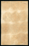 1840 1d black pl.2 HJ-KL, exceptional block of twelve
