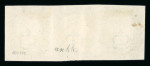 Stamp of Great Britain » 1840 2d Blue (ordered by plate number) 1840 2d blue pl.2 in horizontal strip of three used