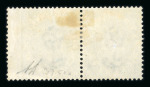 Stamp of Great Britain » 1855-1900 Surface Printed 1867-80 Spray 2s dull blue in mint pair RG-RH with wing margin, part (disturbed) o.g.