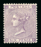 Stamp of Great Britain » 1855-1900 Surface Printed 1855–80 Mint/unused group of 10 issues, comprising: