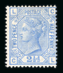 Stamp of Great Britain » 1855-1900 Surface Printed 1873-80 small group of 6 mint issues