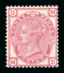 Stamp of Great Britain » 1855-1900 Surface Printed 1880-83 group of nine mint issues