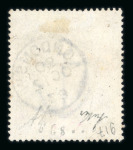 Stamp of Great Britain » 1855-1900 Surface Printed 1867-83 wmk Anchor £1 brown-lilac on white paper used with neat London 1883 cds