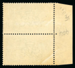 Stamp of Great Britain » King George V 1913 Waterlow £1 green in left hand marginal vertical pair mint n.h.