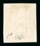 Stamp of Great Britain » 1840 1d Black and 1d Red plates 1a to 11 1840 1d black pl.1b RE with good margins and red MC