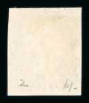 Stamp of Great Britain » 1840 1d Black and 1d Red plates 1a to 11 1840 1d black pl.2 CK with four margins and red MC