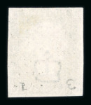 Stamp of Great Britain » 1840 1d Black and 1d Red plates 1a to 11 1840 1d black pl.3 OG with four margins and red MC