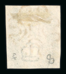 Stamp of Great Britain » 1840 1d Black and 1d Red plates 1a to 11 1840 1d black pl.9 EF with four margins and neatly struck red MC