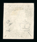 1840 1d Black. A group of eleven choice four-margin examples, each neatly cancelled by black Maltese Crosses. A few with minor imperfections noted. A fine and attractive lot (11).