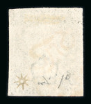 1840 1d Black. A range of eighteen examples, each with four margins and red Maltese Cross cancellations