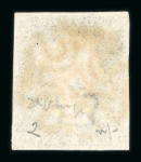 1840 1d Black. A range of 24 examples, each with four margins and cancelled by a red Maltese Cross