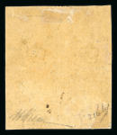 1840 VR Official 1d Black (RE–SF). Fresh mint block of four