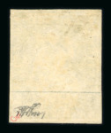 Stamp of Switzerland / Schweiz » Sitzende Helvetia Ungezähnt » Münchner Druck, 1. Auflage 1854, 40 Rp. grün, 1. Münchner Druckperiode