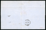 Stamp of Switzerland / Schweiz » Sitzende Helvetia Ungezähnt » Dünnes Papier 1857, 15 Rp. rot, 1. Berner Druckperiode auf sehr dünnem Papier