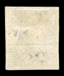 Stamp of Switzerland / Schweiz » Sitzende Helvetia Ungezähnt » Münchner Druck, 3. Auflage 1854, 5 Rp. braun, 3. Münchner Druckperiode