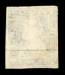 Stamp of Switzerland / Schweiz » Sitzende Helvetia Ungezähnt » Münchner Druck, 3. Auflage 1854, 10 Rp. blau, 3. Münchner Druckperiode