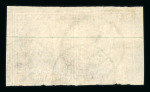Stamp of Switzerland / Schweiz » Sitzende Helvetia Ungezähnt » 1854-55 Berner Druck (I) 1857, 20 Rp. orange, 1. Berner Druckperiode im waagerechten Paar