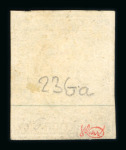 Stamp of Switzerland / Schweiz » Sitzende Helvetia Ungezähnt » 1857-62 Berner Druck, Dickes Papier 1860, 10 Rp. blau, 4. Berner Druckperiode