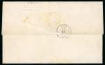 Stamp of Switzerland / Schweiz » Sitzende Helvetia Gezaehnt » Briefmarken 1862 1875, 5 Rp. braun 3 Einzelmarken, zusammen mit 15 Rp. gelb