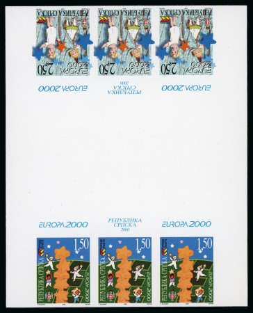 Stamp of Bosnia and Herzegovina » Serbian Republic Bosnia Herzegowina Serbia Republic, CEPT 2000 imperforate