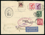 Stamp of Aerophilately » Airmails 1931 (8.8-1.9.) FLIGHT from List/Germany over Iceland to Chicago