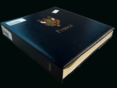 Stamp of France » Collections 1950-1969, dans une reliure Davo collection poste complète