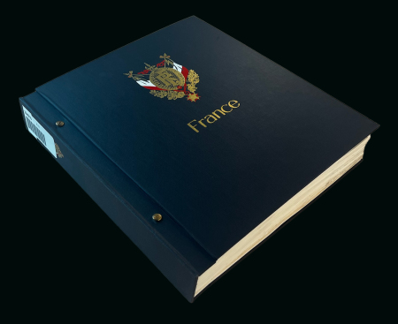 Stamp of France » Collections 1854-1979, dans une reliure Davo début de collection