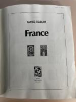 Stamp of France » Collections 1977-1996, dans une reliure Davo collection neufs ** MNH