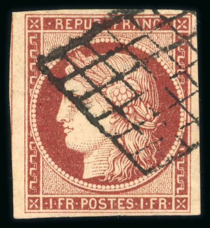 Stamp of France » Collections 1849-2000, dans quatre gros classeurs à feuilles bulle