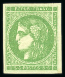 Stamp of France » Collections 1849-1900, collection de classiques neufs */(*)/oblitérés bien fournie avec un grand nombre