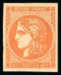 Stamp of France » Collections 1849-1900, collection de classiques neufs */(*)/oblitérés bien fournie avec un grand nombre