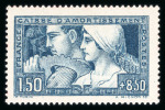 Stamp of France » Collections 1900-1990, ensemble type vrac composé de plusieurs