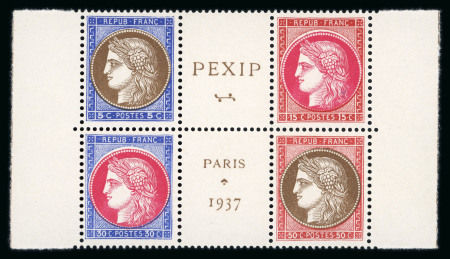 Stamp of France » Émissions à partir de 1900 1935-1937, lot de semi-modernes avec Y&T n° 291-292,