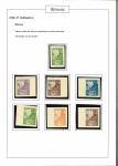 Stamp of Romania » Later Issues 1920-27 accumulation of imperf Essays for definitive issues