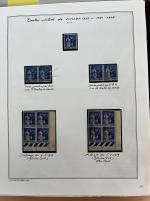 Stamp of France » Collections 1895-1971, Franchise Militaire - Superbe collection