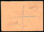 Stamp of Romania » Collections, Lots etc. 1940-46 Foreign postal rates study on album pages