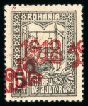 Stamp of Romania » Collections, Lots etc. 1918-1919 Overprint & Surcharges: Extensive duplicated accumulation