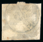 Stamp of Colonies françaises » Monaco 1876, Taxe Y&T n°3 15c noir oblitéré cad "Monaco (87)",
