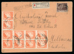 Stamp of Romania » Collections, Lots etc. 1946-47 Foreign Rates : Collection on pages and loose