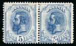 Stamp of Romania » Later Issues 1893-98 King Carol collection on leaves with proofs