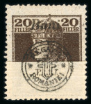 Stamp of Romania » Collections, Lots etc. Transylvania - Issues for Oradea : Fine collection