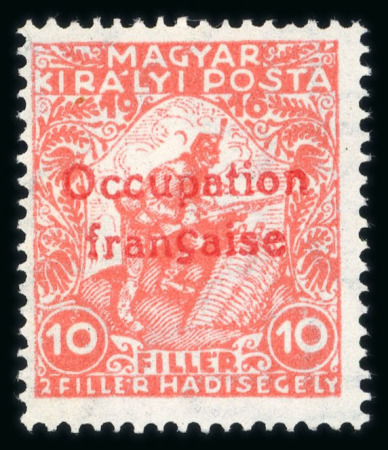 Stamp of Hungary » Occupation Arad French Occupation: Fine specialised collection with