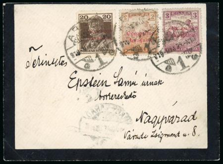 Stamp of Hungary » Occupation Arad French Occupation: Postal History collection