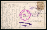 Stamp of Hungary » Occupation Arad French Occupation: Postal History accumulation of covers