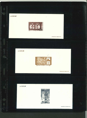 Stamp of France » Collections 1965-2002 Collection des epreuve deluxe, epreuve signé