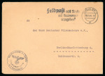 Stamp of Aerophilately » Rocketmail 1940-43 , three field post covers from V2 rocket sites