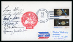 Stamp of Thematics 1991-2000, Space Shuttle Missions 40-102, lifetime collection of thousands of autographs
