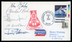 Stamp of Thematics 1991-2000, Space Shuttle Missions 40-102, lifetime collection of thousands of autographs